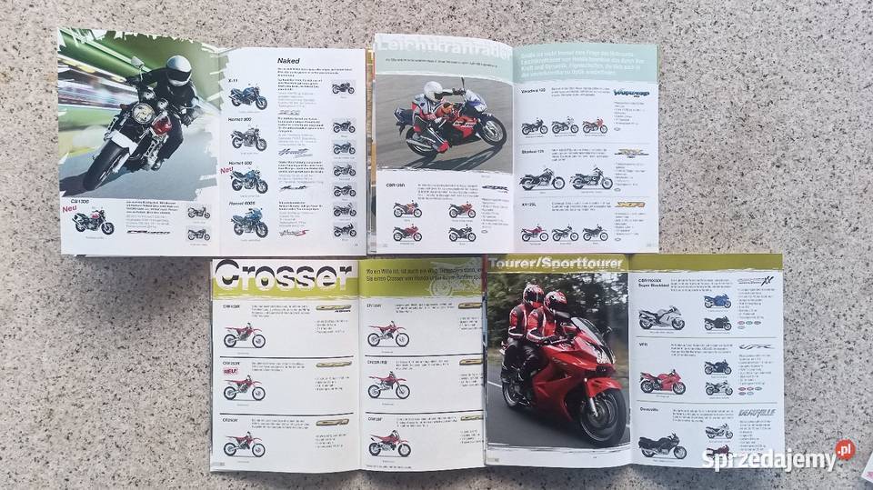 HONDA Gold Wing CBR CRF Dylan i inne Program śląskie Bytom sprzedam