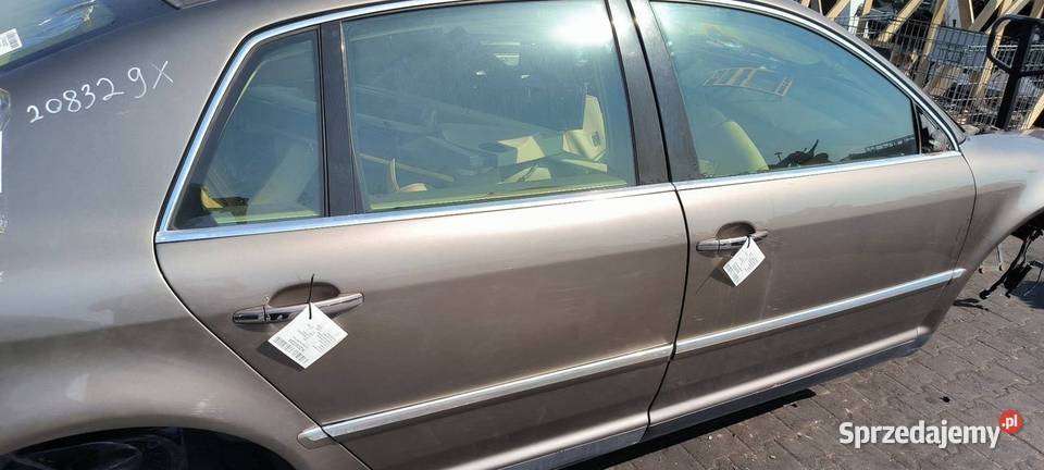 DRZWI PRAWE TYŁ VOLKSWAGEN PHAETON LR7R NIE LONG Części samochodowe