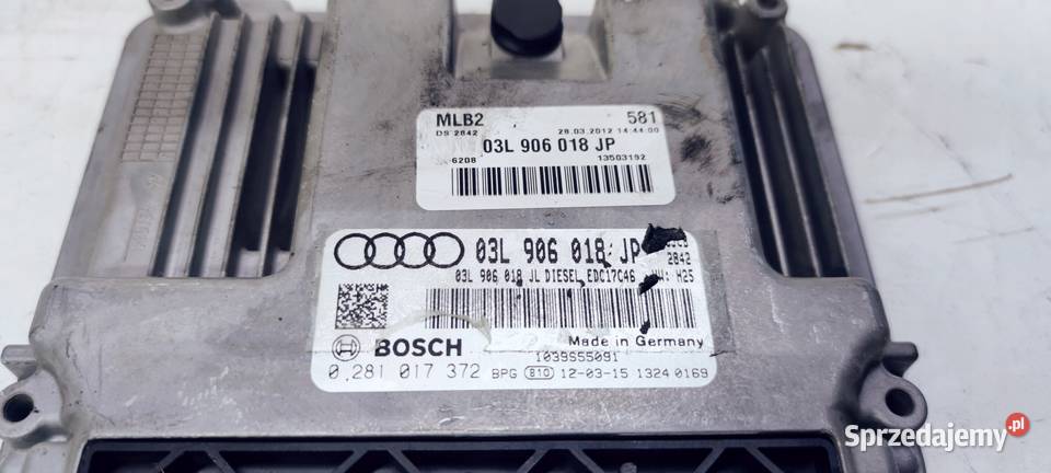 KOMPUTER STEROWNIK SILNIKA AUDI A4 A5 Przystajń sprzedam