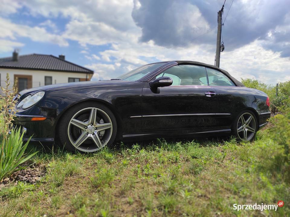 OKAZJA Sprzedam rzadkiego Mercedesa Benz CLK 550 ESP mazowieckie Niszczyce-Pieńki