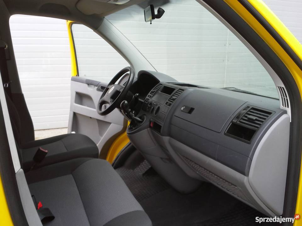 VOLKSWAGEN TRANSPORTER T5 19 TDI bezwypadkowy Łódź