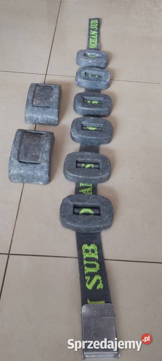 Pas nurkowy z obciaznikami Augustów