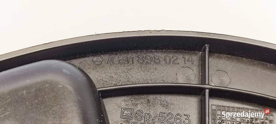 MERCEDES W211 OSŁONA KOŁA ZAPASOWEGO A2118980214