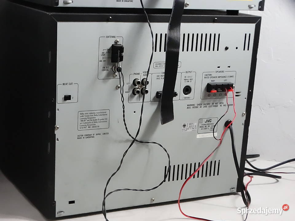 Wieża JVC DRE56BK XLE56BK Segmentowa Korektor Biłgoraj sprzedam