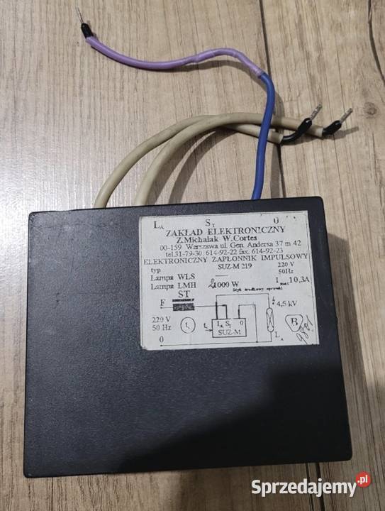 Elektroniczny Zapłonnik Impulsowy SUZ219 Leśniewo