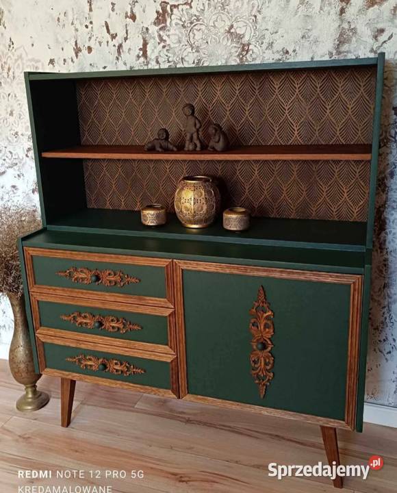 Kredens stylizowany witryna Krosno Odrzańskie
