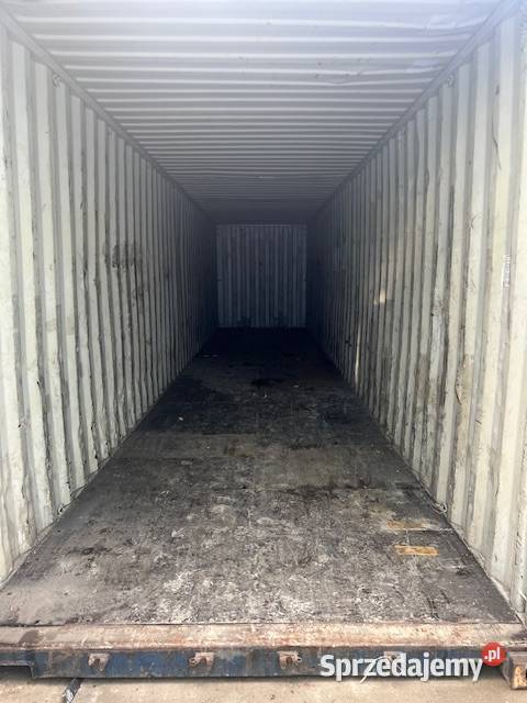 Kontener morski magazynowy budowlany 40 HC śląskie Jastrzębie-Zdrój