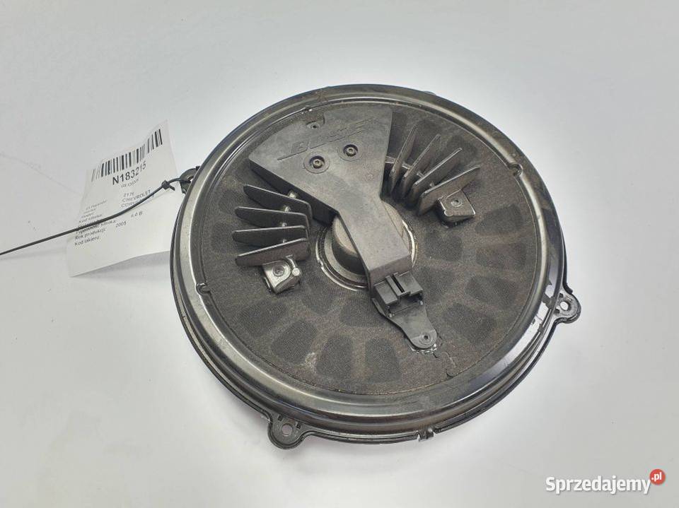 GŁOŚNIK CHEVROLET CORVETTE C6 SUBWOOFER sprzedam