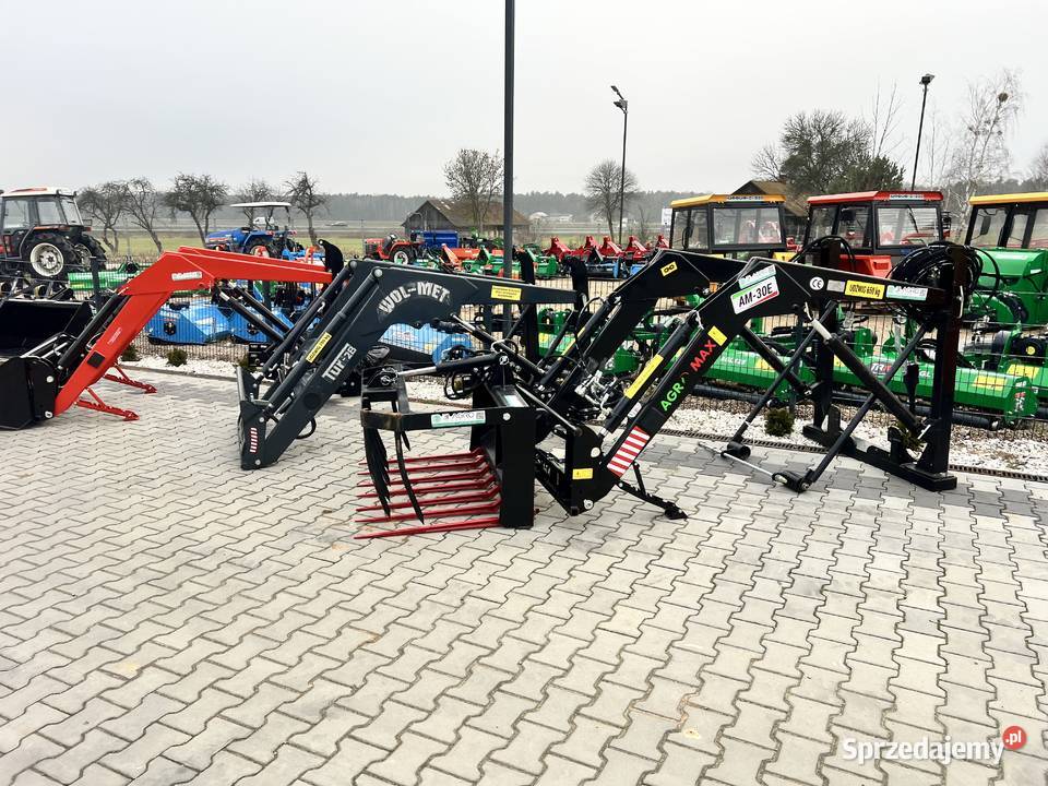 Ładowacz Czołowy Wolmet Agromax sam ładowacz TUR Osprzęt roboczy Krosno