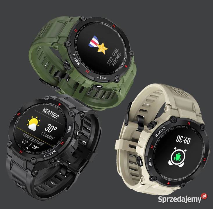 Lemfo K22 Smartwatch Puls Gra Kroki SMS NOWY Łódź