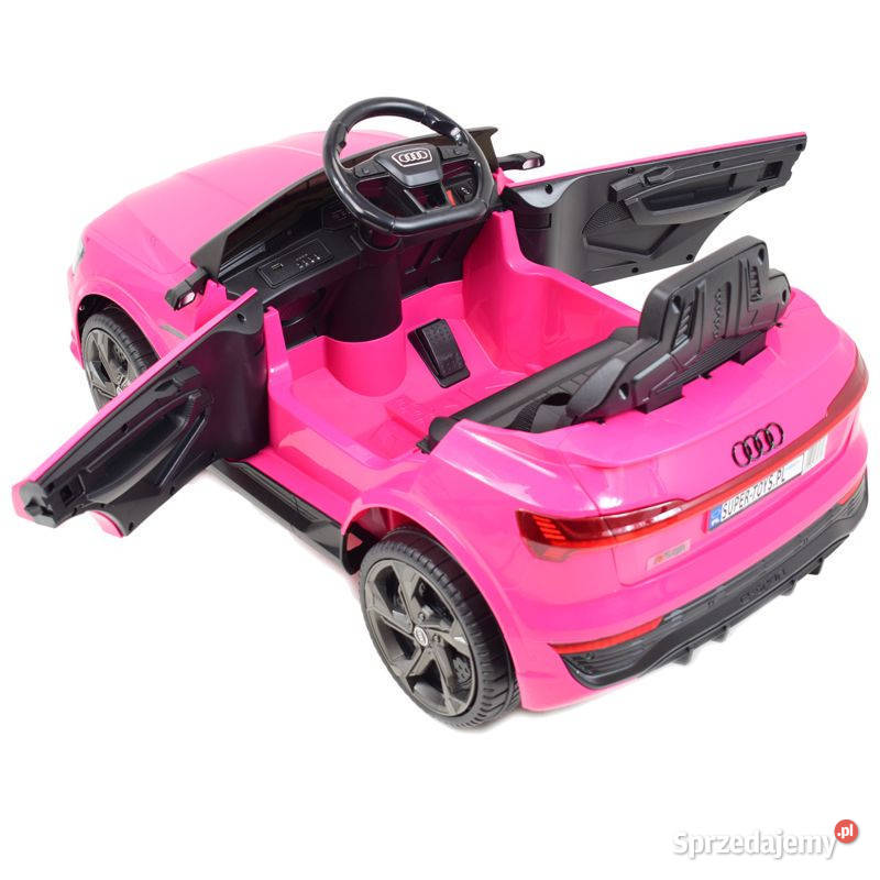 BAWIBUS Auto samochód na akumulator różowe AUDI Myszków