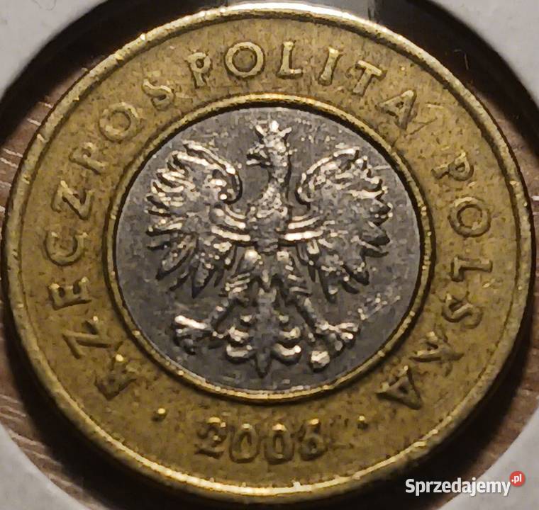 2 Złote 2006 r najniższy nakład wielkopolskie Konin