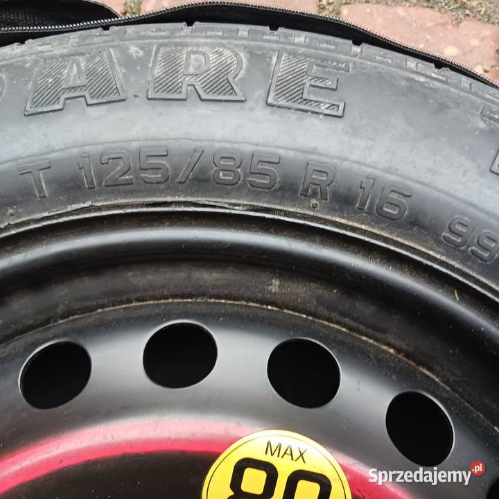 Nowe Koło dojazdowe Zapasówka Ford 5x108 12585 Samochodowe kujawsko-pomorskie Bydgoszcz