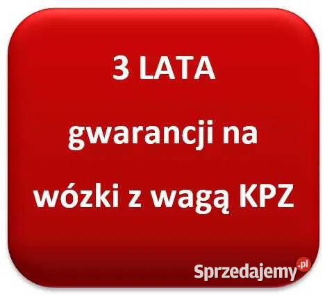 Wózek paletowy z wagą KPZ 719 z legalizacją mazowieckie Łomianki