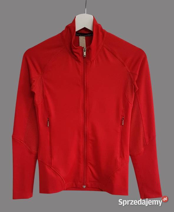 Damska sportowa bluza czerwony z długim rękawem małopolskie Chrzanów