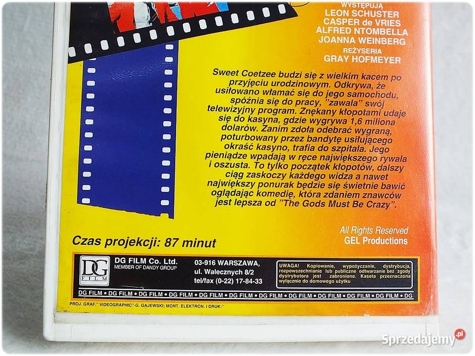 Kaseta VHS Sweet Short Słodki i Krótki Film na