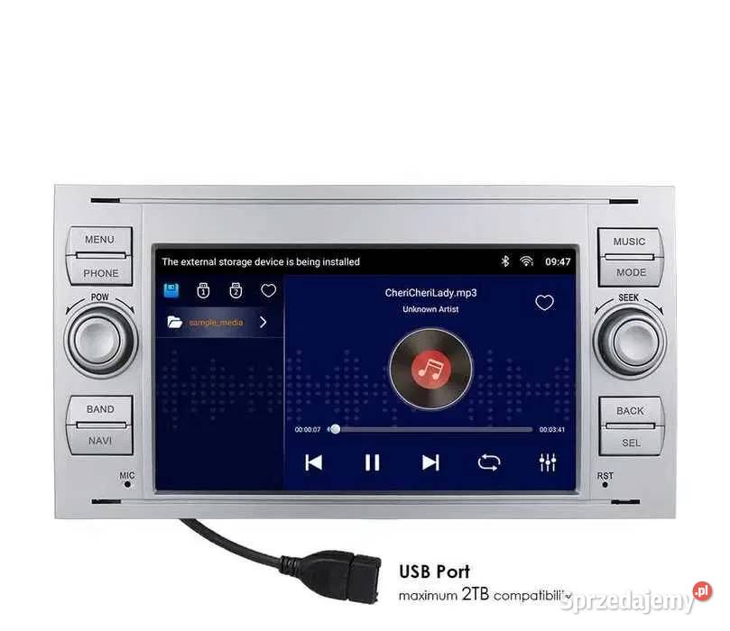 Radio Android Ford Focus Mondeo Smax Cmax Galaxy Elektronika Ożarowice sprzedam