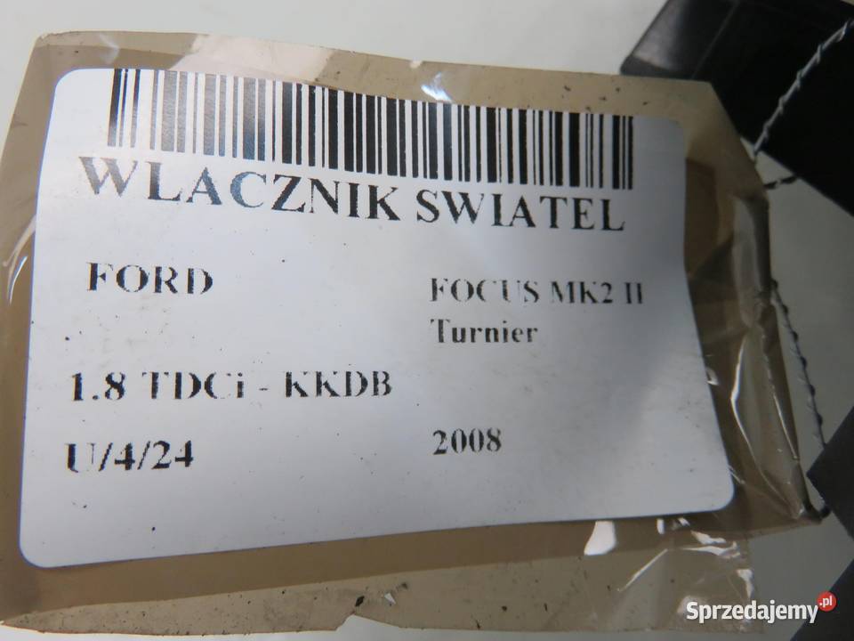 WŁĄCZNIK ŚWIATEŁ FORD FOCUS MK2 II 7M5T13A024EA Motoryzacja sprzedam