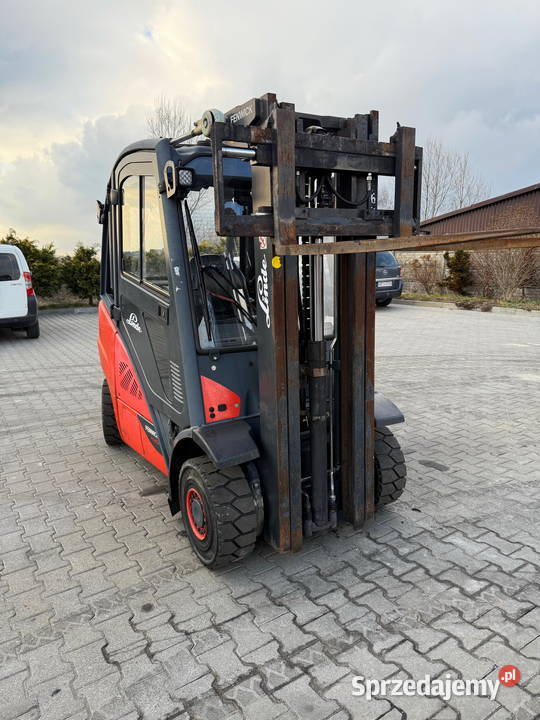 wózek widłowy LINDE H20D02600 EVO Triplex kabina łódzkie Działoszyn