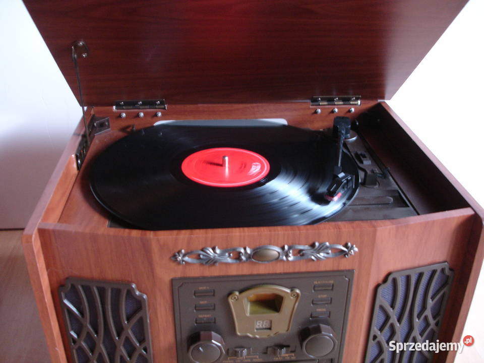 GRAMOFON retro radiokasetaCDELTA 1237 Zielona Góra