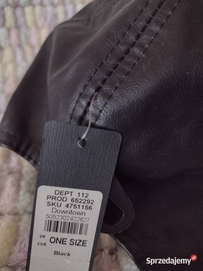 RIVER ISLANDSkórzana czapkaczapeczka z Kraków
