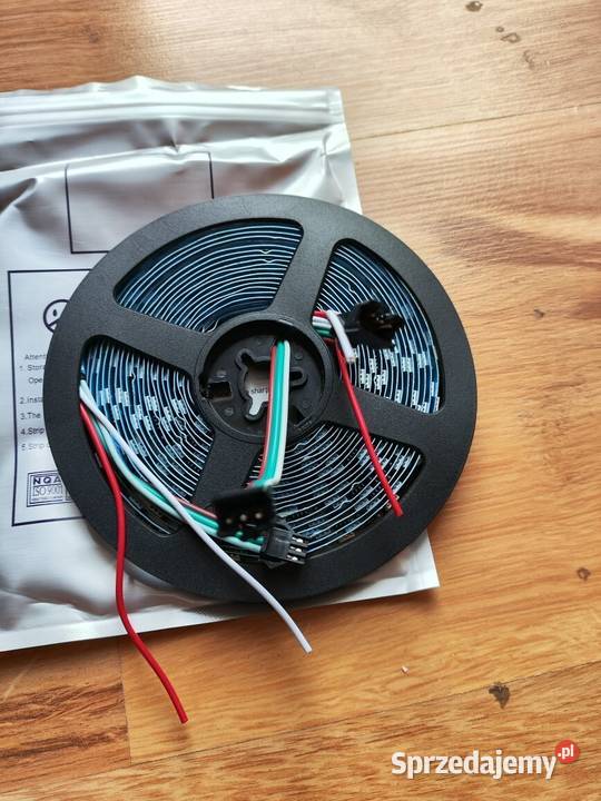 Taśma LED RGB 5m WS2811 cyfrowa 22m 24V mazowieckie Lesznowola