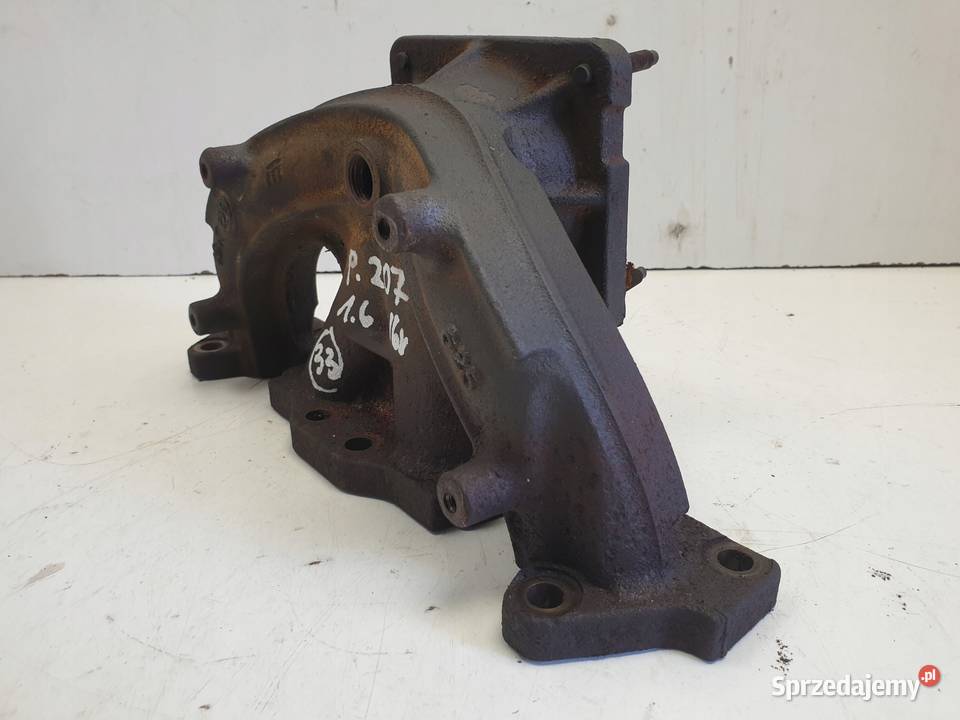 Peugeot 207 16 16V KOLEKTOR WYDECHOWY NFU 109 Rudka