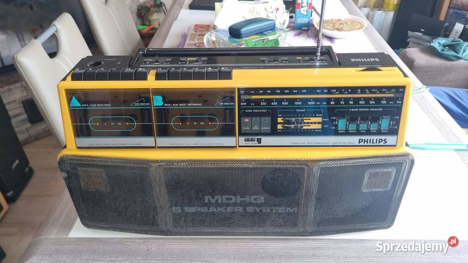 Radiomagnetofon Philips D 8304 Moving Sound łódzkie Warta