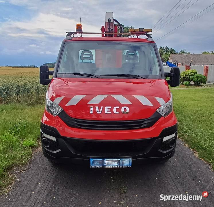Iveco daily zwyżka podnośnik koszowy multitel mazowieckie Żabia Wola