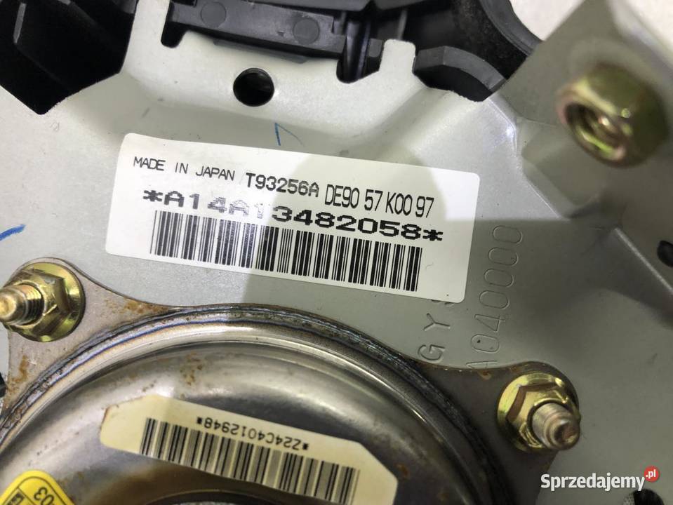 AIRBAG KIEROWCY DE9057K0097 MAZDA 2 DY