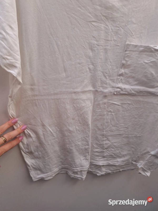 Biała koszulka Medicine z kieszonką rozmiar XS krótki