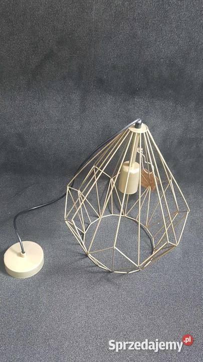 Lampa wisząca druciana Carlton złota 49933 wielkopolskie