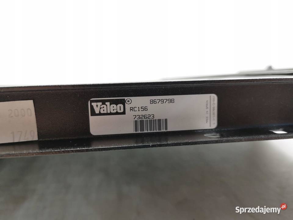 CHŁODNICA WODY VALEO FIAT BRAVA BRAVO MAREA osobowe