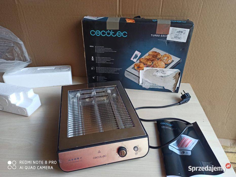 Toster Cecotec 08004 srebrnyszary 900 W Tuliszków