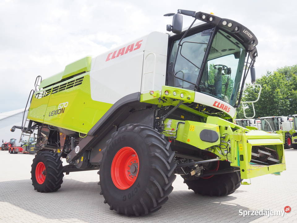 Claas Lexion 670 MONTANA V770 Kombajn zbożowy Stęszew sprzedam