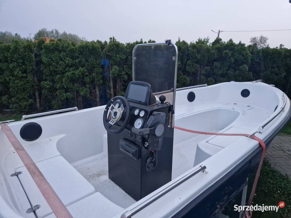 Lódź motorowa motorówka silnik Honda 50 Pozostałe Tarnowskie Góry