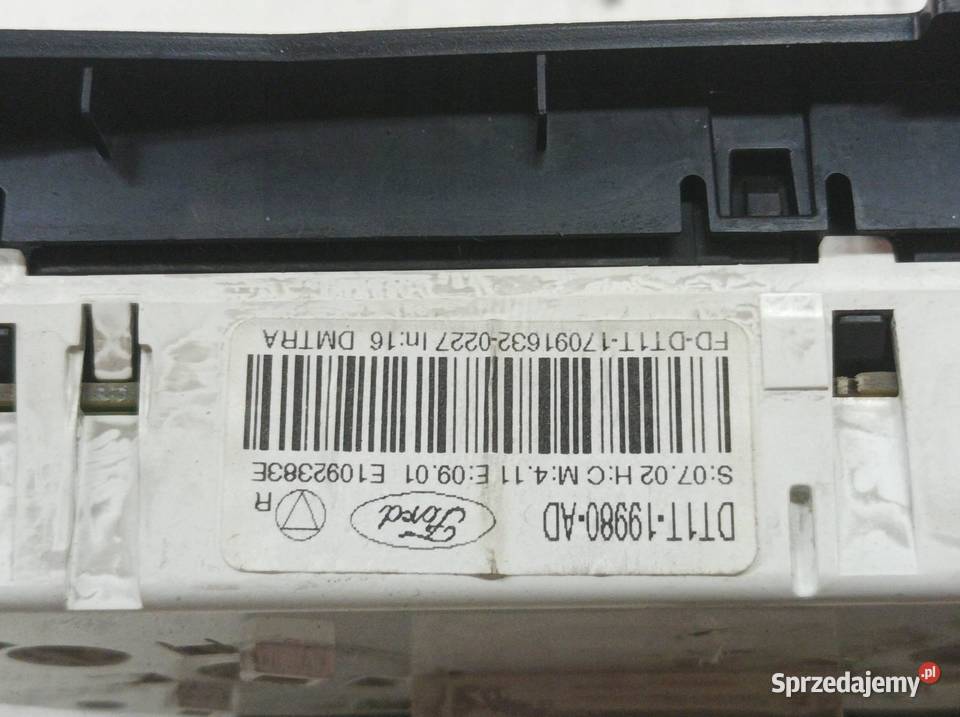 PANEL NAWIEWU DT1T19980AD Ford Transit Connect