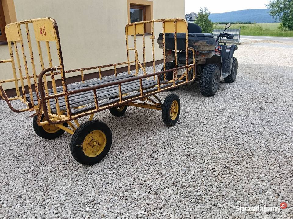 Przyczepa do traktora quada