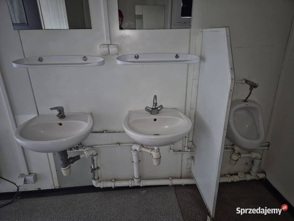 Kontener sanitarny prysznice wc umywalki pisuar Gdańsk