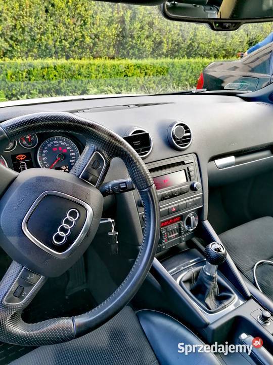 AUDI A3 BIAŁA S LINE nieuszkodzony pomorskie Gdańsk