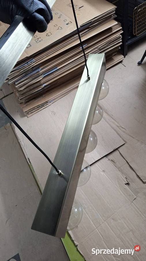 Lampa sufitowa dekoracyjna szczotkowane złoto z Kraków