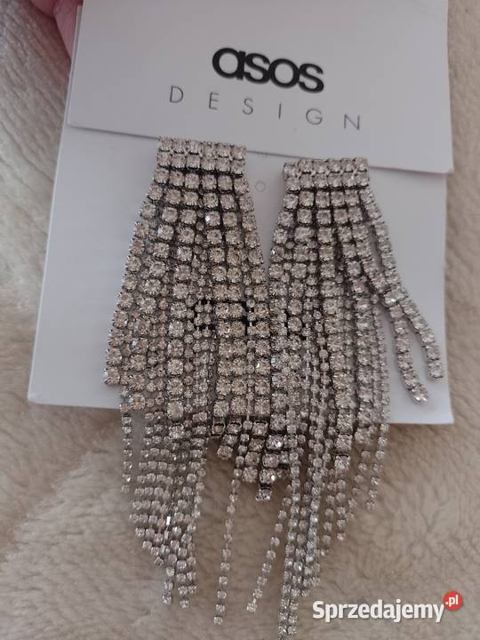ASOS Bogato zdobione kolczyki wieczorowe z Kraków