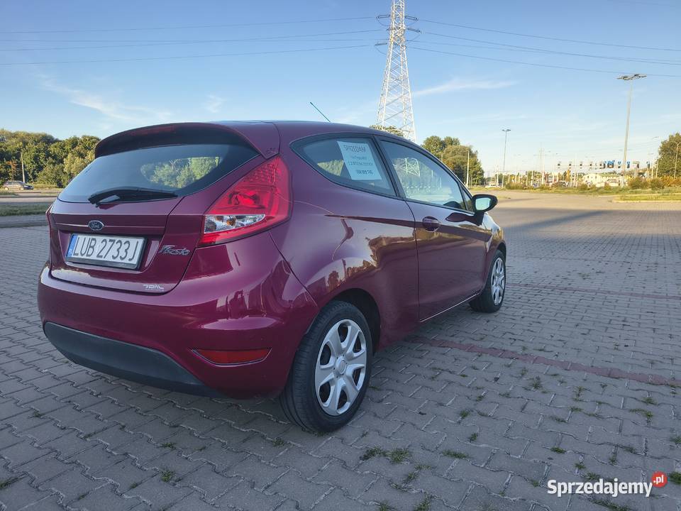 Ford Fiesta 2008 stan idealny Rok produkcji 2008 Lublin sprzedam