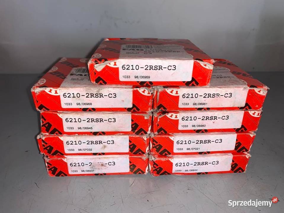 FAG 62102RSRC3 Łożysko kulkowe D90mm x2 Pozostałe Warszawa