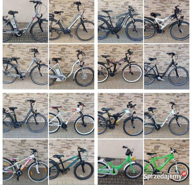 Rower meski damski górski dziecięcy Kołaczyce