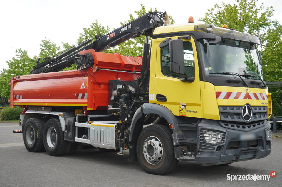MercedesBenz Arocs 2640 6x4 100 HIAB XHiduo małopolskie Kraków
