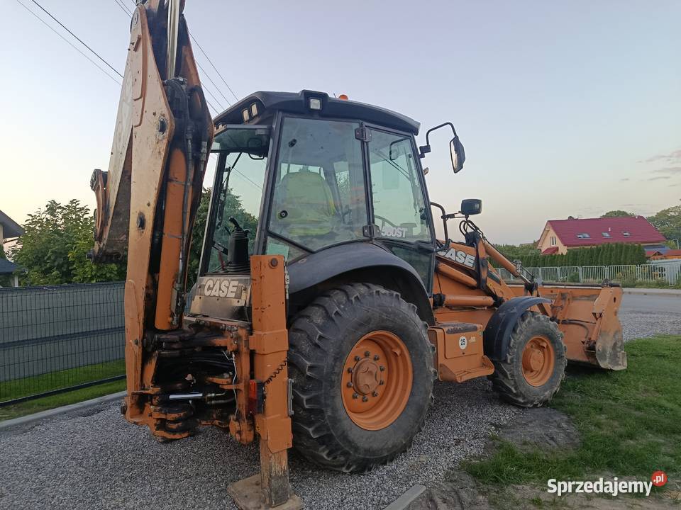 Koparko Ładowarka CASE 580 ST 4x4 joystick Koparko ładowarki Łuszczów Pierwszy