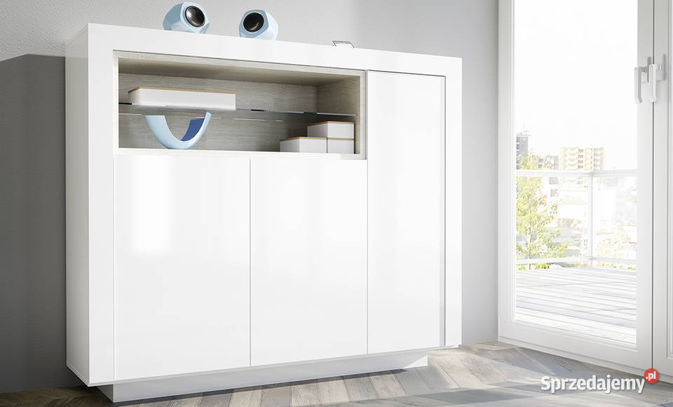 Komoda biała matowa Palermo II