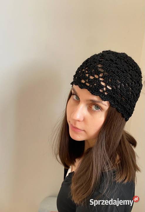 Ażurowa czapeczka dokerka Jastków