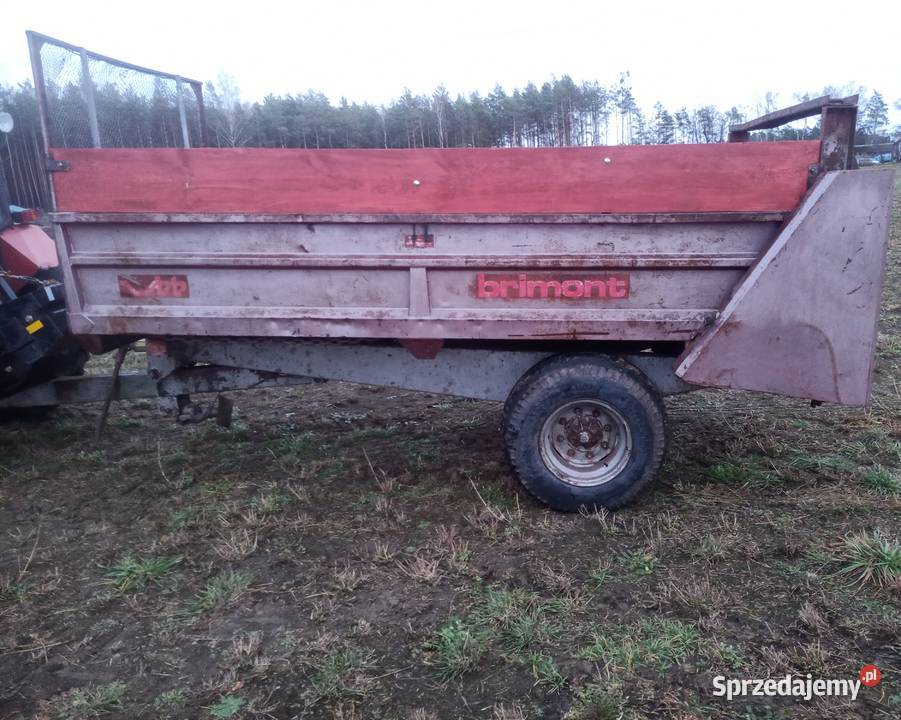 Rozrzutnik obornika 7t Brimont nieuszkodzony Kadzidło